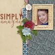 "Simply Amazing"  #digitalscrapbooking layouit by AFT Designs - Amanda Fraijo-Tobin