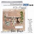 Basic Brown Digital Scrapbook Mini Kit Preview