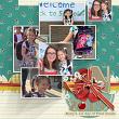 #digitalscrapbooking layout by AFT Designs - Amanda Fraijo-Tobin uising Classic School Kit