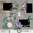 Amethyst Cluster #digitalscrapbooking Embellishments by AFT Designs - Amanda Fraijo-Tobin @Oscraps.com