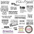 Breathe Bundle Digital Scrapbook Word Art & Titles by Vicki Stegall Designs at Oscraps