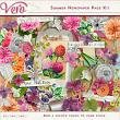 Summer Newspaper Page Kit by Vero