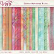 Summer Newspaper Page Kit Papers by Vero