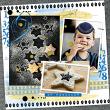 Oh Hanukkah Digital Scrapbook Kit by Vicki Robinson Sample Layout 04