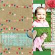 "Little Love Bug"  #digitalscrapbooking layout by AFT Designs Amanda Fraijo-Tobin