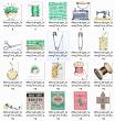Sewing time Mini Kit by Aftermidnight Design