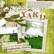 "The New Yard" #digitalscrapbooking layout by AFT Designs - Amanda Fraijo-Tobin @Oscraps.com