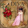 Cinema Diva by Lynne Anzelc Digital Art Layout 3