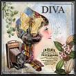 Cinema Diva by Lynne Anzelc Digital Art Layout 12