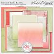 Blossom Digital Scrapbook Solid Papers by Vicki Stegall @ Oscraps.com