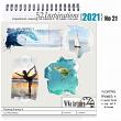 52 Inspirations 2021 Floating Frames 4 for Digital Scrapbooking by Viva Artistry @ Oscraps.com