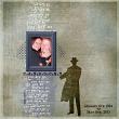 My Man Digital Scrapbook Kit by Vicki Robinson page by Julie