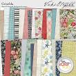 Griselda Digital Scrapbooking Patterned Background Papers by Vicki Stegall @ Oscraps.com