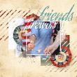 "Fireworks and Friends" #digitalscrapbooking layout by AFT Designs using Independence Day Kit