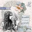 Bohemian Bliss Digital Scrapbook Layout 01 by Cheryl