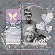 Bohemian Bliss Digital Scrapbook Layout 01 by Scribbler