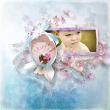 Egg'stra Cute Digital Scrapbook Layout by NLD Designs 12