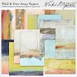 Digital Scrapbook Pack | Wild and Free Papers by Vicki Stegall | Oscraps