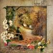 Autumn Past Collection Digital Scrapbook page by Trish | Lynne Anzelc
