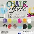 Layer Styles: Chalk Effects by AFT Designs - Amanda Fraijo-Tobin @Oscraps.com
