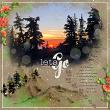 Ready to Explore Digital Scrapbook by Karen Schulz Page Layout
