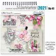 Digital Scrapbook Clusters for 52 Inspirations 2021 No 41 by Simplette Scrap