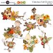 Fabulous Fall Digital Scrapbook Clusters Preview by Karen Schulz Designs