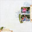 Family Stories Digital Scrapbook Layout 01 by Loriann