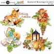 Bushel of Blessings Digital Scrapbook Clusters by Karen Schulz and Linda Cumberland 