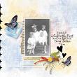 Family Stories Digital Scrapbook Layout 01 by zanthia