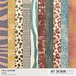 Fall Safari #digitalscrapbooking Papers by AFT Designs - Amanda Fraijo-Tobin
