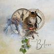 Do You Believe by Lynne Anzelc Digital Art Layout 19