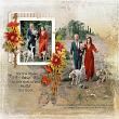 Bushel of Blessing by Karen Schulz Designs Digital Art Layout