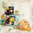 Bushel of Blessing by Karen Schulz Designs Digital Art Layout