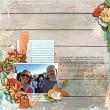 Bushel of Blessing by Karen Schulz Designs Digital Art Layout