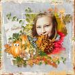 Bushel of Blessing by Karen Schulz Designs Digital Art Layout