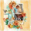 Bushel of Blessing by Karen Schulz Designs Digital Art Layout