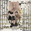 Duty Honor Digital Scrapbook Kit by Vicki Robinson Sample Layout by Kandi