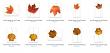 Fall Leaves 4 by Vicki Robinson detail image 1
