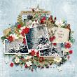 Winter Journal Digital Scrapbook kit by Vicki Robinson Layout by bcgall00