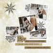 Winter Journal Digital Scrapbook kit by Vicki Robinson Layout by brighteyes