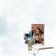 Winter Journal Digital Scrapbook kit by Vicki Robinson Layout 2 by Gina
