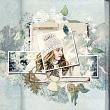 Winter Journal Digital Scrapbook kit by Vicki Robinson Layout by marjge