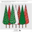 Whimsical Christmas Trees 01 by Vicki Robinson