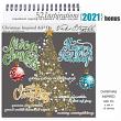 Digital scrapbook Christmas add on for 52 Inspirations 2021 at Oscraps.com