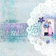 "Frosty Family" #digitalscrapbooking layout by AFT Designs - Amanda Fraijo-Tobin