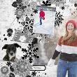 Digital Scrapbooking Fully Loaded Layered Sketch example layout for 52 Inspirations 2022 by Vicki Stegall @ Oscraps.com