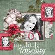 "My Little Lovebug" #digitalscrapbooking layout by AFT Designs - Amanda Fraijo-Tobin