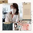 Digital Scrapbook Layout using Messy Pockets Boxed templates by Lynn Grieveson