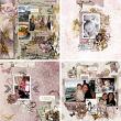Digital Scrapbook Layouts using Kindness Changes Everything by Lynn Grieveson and Rachel Jefferies